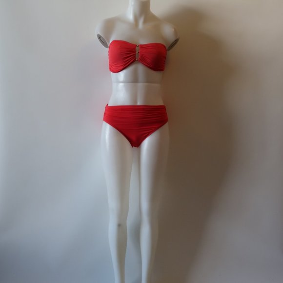 Carmen Marc Valvo Other - CARMEN MARC VALVO ORANGE SWIMSUIT BIKINI US S *